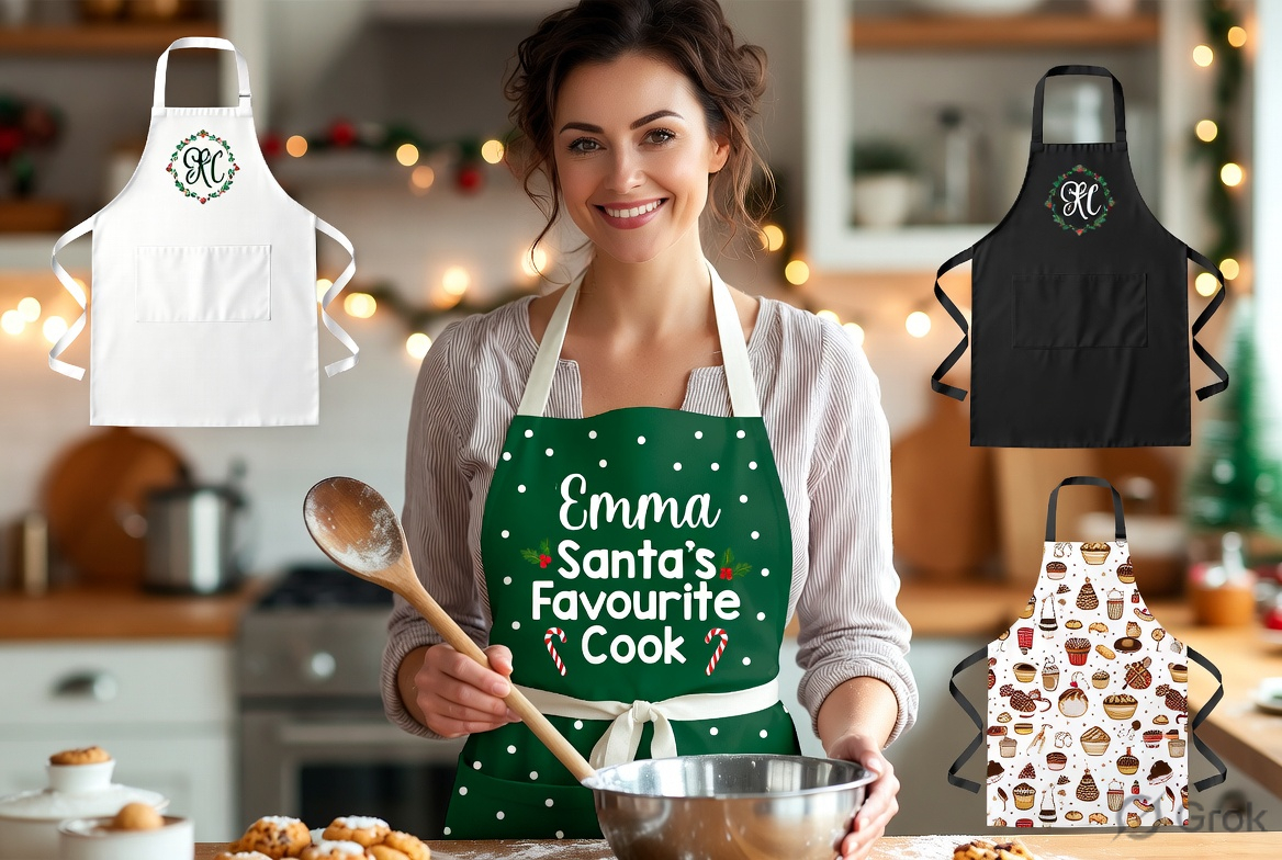 customised apron